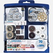 Resim Dremel Speedclic Aksesuar Seti Çok Amaçlı 