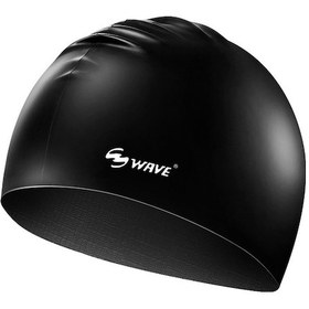 Resim Moveevo Yeni Desenli Büyük Silikon Bone - Uzun Saçlar İçin Su Geçirmez Yüzme Bone Çok Renkli 