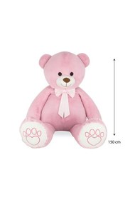 Resim Uzun Ayı Peluş Pembe 150 Cm Çok Renkli 