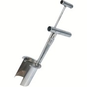 Resim 1pc Metal El Cebi Ampul Fidan Çıkarıcı - Çiçekler, Ağaçlar ve Çiçekler için Fide Transplanter Aracı - Dayanıklı Paslanmaz Çelik Bahçe Aksesuarı Elle Tohum Ekimi ve Yetiştirme için - Çok Bileşenli Tasarım 