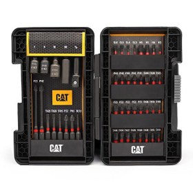 Resim Cat DA01902 45 Parça Manganez Fosfat Alaşımlı Vidalama Uç Seti 