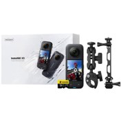 Resim Insta360 X3 360 Kamera Motorcycle Kit (Insta360 128GB Micro SD ile birlikte) 