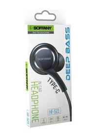 Resim Soffany HF-521 Type-C Girişli Kulak İçi Kablolu Kulaklık 