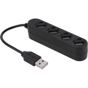 Resim Platoon PL5704 USB 4 Port 2.0 Taşınabilir Hub 15Cm 