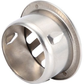 Resim Konesam Dış Mekan Balkon/çatı 160 Düz Açık Paslanmaz Çelik Tıkanıklık Önleyici Yüksek Debi Su Tüpü Deposu 