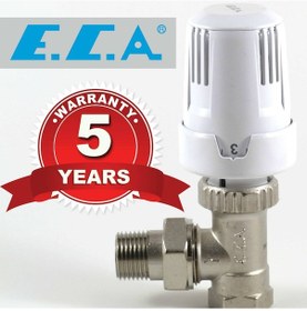 Resim Eca Termostatik Radyatör Vanası Köşe Tipi Trv3 