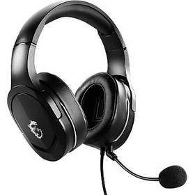 Resim Msi GG Immerse GH20 Gaming Headset 40MM Sürücü Kablo 20HZ-20KHZ 32 OHM Mikrofon 1.5M Örgu Y-Kablo 3,5 MM Jak Jak Kulaküstü Kulaklık 