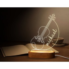 Resim Bk Gift Kişiye Özel Isimli Dekoratif Led Lamba, Gece Lambası, Ev Dekorasyonu, Işıklı Pleksi Biblo-11 