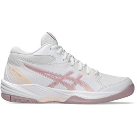 Resim Asics GEL-TASK MT 4 Kadın White/Guava Voleybol Ayakkabısı 1072A105-105 
