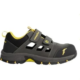 Resim Goodyear Air Grey S1P Esd Hro Brn Sandalet Fiberglas Burun Iş Güvenliği Ayakkabısı 