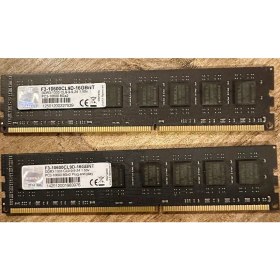 Resim GSkill G.skill Nt Series 16GB (2X8GB) F3-10600CL9D-16GBNT Ddr3 1333 PC3-10667U Masaüstü Bellek 