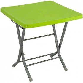 Resim Depootoptan Mandella 80X80 Katlanır Ayaklı Masa Yeşil 