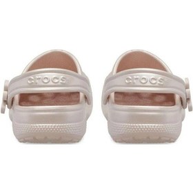 Resim Crocs 212814-6ur Classıc Pearl Shıne Clog Çocuk Spor Terlik Sandalet Bej 