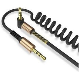 Resim Concord C-807 1.8M Metre 3.5Mm Aux L Spiral Ses Aktarım Kablosu 