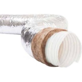 Resim AFS Nonwoven Ses Izoleli Hava Kanalı 250 Mm 2.5 Metre 