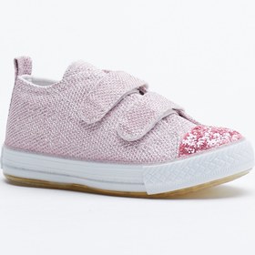 Resim Tonny Black Çocuk Unisex Pembe Işıklı Cırtlı Spor Ayakkabı Tb997 