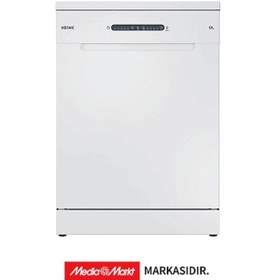 Resim Koenic KDW 6015 E FS W E Enerji Sınıfı 13 Kişilik 5 Programlı Bulaşık Makinesi 