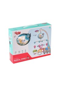 Resim Vardem Işıklı Müzikli Bebek Dönencesi Mavi 
