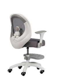 Resim Drift Luna Çocuk Çalışma Sandalyesi Ayak Pedallı Gri 