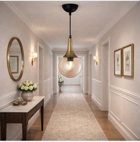 Resim Tt601-1-sy-esk Tt Ayd. Mat Siyah-eskitme Tekli Uzun Hunili Avize Eskitme - Siyah 