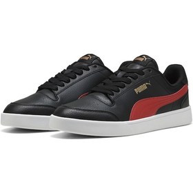 Resim Puma Shuffle 309668 39 Erkek Sneaker Ayakakabı Siyah Kırmızı 40-45 Siyah 