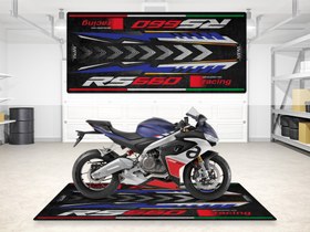 Resim RS660 İçin Tasarlanmış Motosiklet Matı - MM7275 - Tribute / Standart / 260cm x 120cm 