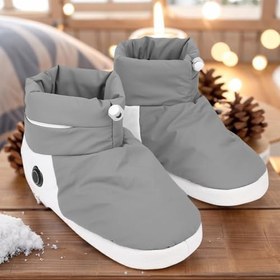 Resim Isıtılabilir Terlik - USB Isıtılabilir Sıcak Ayakkabı | Kamp Avcılık Soğuk Seyahat, Uyku Seyahat Ev Dış Mekan Kat Yürüyüş Avcılık Sonbahar Noel Kış 