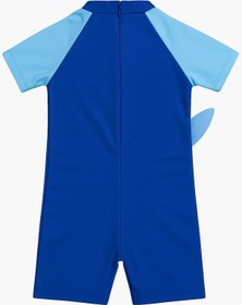 Resim My Kids Wear Boneli Fermuarlı Erkek Çocuk Mayo 