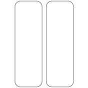 Resim Beyaz Reflective Reflektif 2'li Dikdörtgen Sticker Paketi Otomobil Motosiklet Reflektif Parlayan Sticker Etiket Modeli 