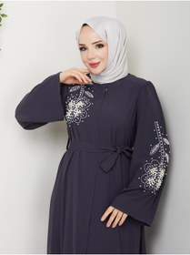Resim KMKkombin İNCİ DESENLİ KADIN FERACE 