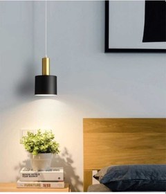 Resim Dylight Retro Metal Siyah Rustik Kafe Mutfak Sarkıt Aviize 