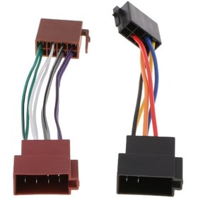 Resim Suntek Volkswagen Iso Için Kadın Kablo Demeti Car Radio Male 