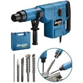 Resim Dragro DRG-KRC4258 Turbo 4200 X-seri 11kg Kırıcı Delici Mavi 