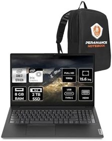 Resim LENOVO V15 G4 i7 1355U 8GB 2TB SSD 15.6 FHD FDOS Taşınabilir Bilgisayar & PER4 ÇANTA 