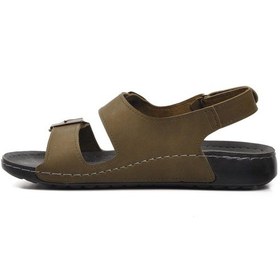 Resim Ayakmod 80-954 Yeşil Erkek Sandalet 001 