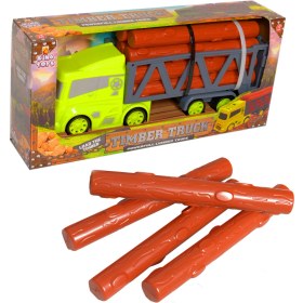 Resim NeUygun Kereste Taşıyıcı Tır Oyuncak Nakliye Kamyonu transporter 