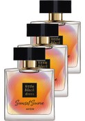 Resim Avon Little Black Dress Sunset Soiree Kadın Parfüm Edp 50ml Üçlü Set 