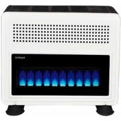 Resim As Royal HR11000G Duvar Tipi Şömineli Hermetik Doğalgaz Sobası Krem 