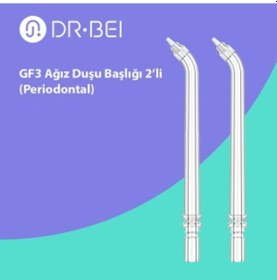 Resim Gf3 Ağız Duşu Başlığı 2'li Periodontal Uyumlu GF3 
