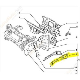 Resim Palio Siena Şase Kolu Yan Üst Sol 46767194 