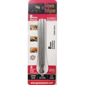 Resim Gönen Döküm Seramik Granit Kesme Makinesi Yedek Elması 8 mm 