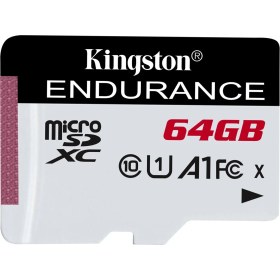 Resim Kingston SDCE-64GB 64GB microSDXC Endurance 95R-30W C10 A1 UHS-I Card Only Hafıza Kartı 