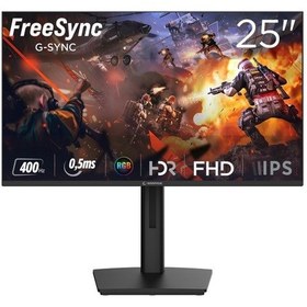 Resim Rampage Tıtan Tt25f400f Fhd Fast Ips 400hz 0.5ms 25" Flat Oyuncu Monitör 