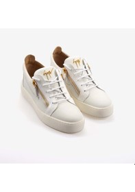 Resim Giuseppe Zanotti Fermuarlı Erkek Spor & Sneaker Ayakkabı Ru00010 Beyaz 
