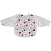 Resim Sevi Bebe 530 Kollu Bebek Mama Önlüğü Beyaz 