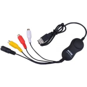 Resim Leonpro USB 2.0 Video Capture Kart Eski Video Kasetlerini Pc Ye Aktarma Aparatı 