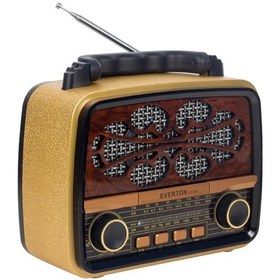 Resim Everton Rt-880 Bluetooth Fm-Usb-Tf-Aux Nostaljik Radyo 