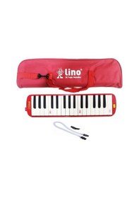 Resim Lino Melodika 32 Tuşlu Bez Çanta Kırmızı 