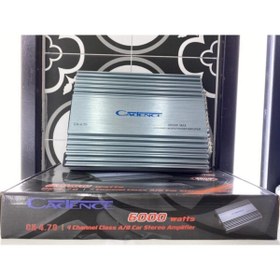 Resim Cadence Cx-4.70 6000wat 4 Kanal Amfi Bass Ayar Kontrollü Cx4.70 