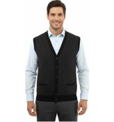 Resim Erkek Düğmeli Yelek Cepli Çelik Örgü Klasik Kalıp 5212l Bgl-st04845 Siyah 